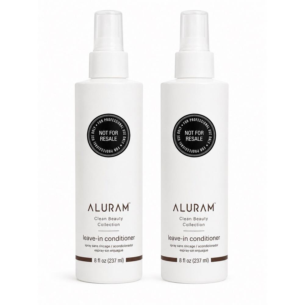 Aluram Leave In Conditioner 8 Fl.Oz Clean Beauty Hair Moisture Spray Duo